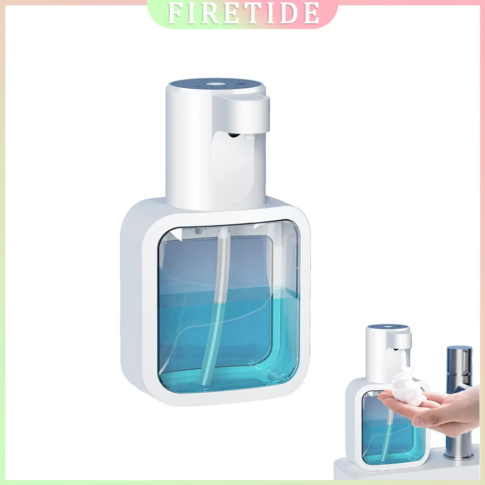 

Автоматическое сенсорное дезинфицирующее средство для рук из пены, интеллектуальный электрический зарядный дозатор мыла, жидкости, 500 мл, 3-скоростной, бесконтактный, настенный монтаж