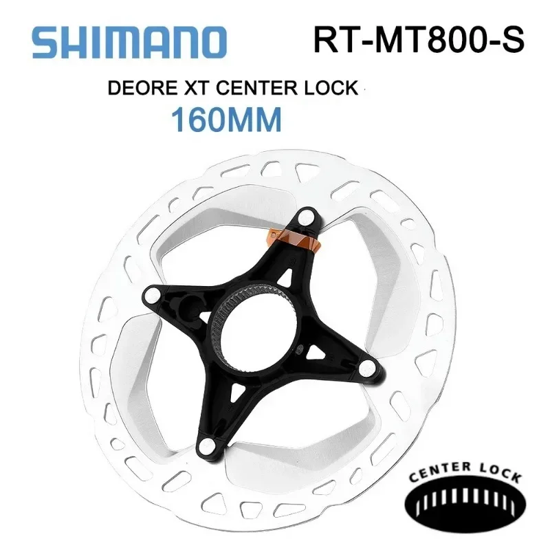 SHIMANO DEORE XT MT800 CENTER LOCK Disc Brake Rotor 160MM 180MM 203MM RT-MT800 Technology MTB Mountain Bicycle Original Parts