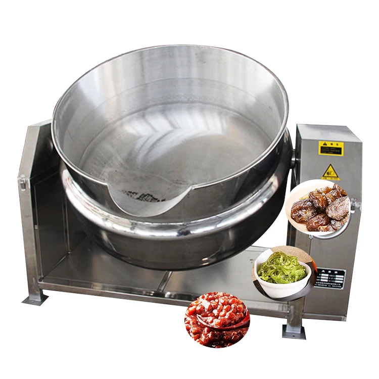 hot selling sauce cooking machine heating electric jacketed kettle wholesale cooking mixer