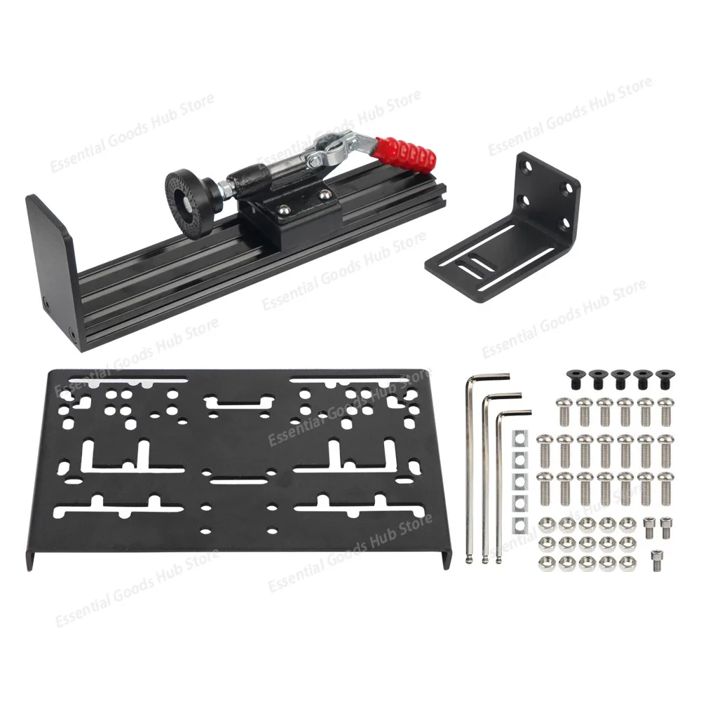 

Racing Simulator Desktop Mount, USB Shifter & Handbrake, Universal Height Adjustable Desktop Bracket
