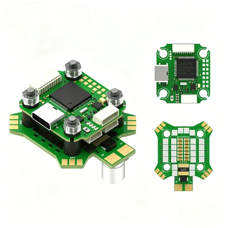 IFlight BLITZ Mini ATF435 55A Stack with BLITZ Mini E55S 4-IN-1 2-6S ESC/ 5.8GHz 600mW Adjustable VTX for RC FPV Drone
