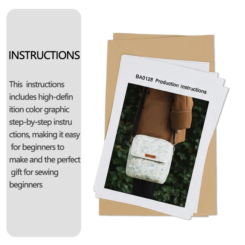 3 Sizes School Bag Sewing patterns, 1:1 scale School Bag sewing patterns, stylish School Bag prototype patterns