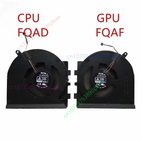 Replacement CPU GPU Cooling Fan DC12V 1A 4PIN for Razer Blade 18 RZ09-0484 2023