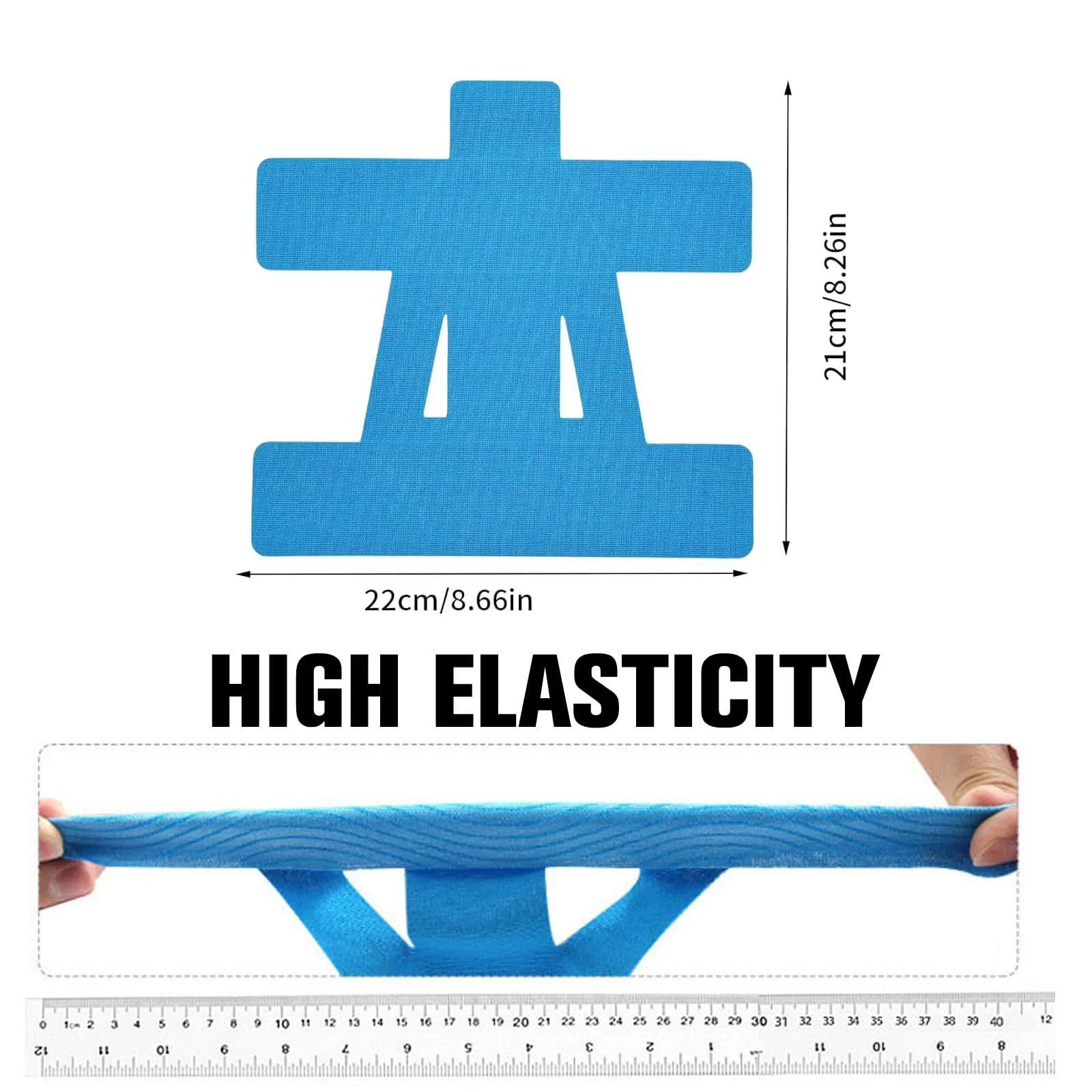Strong Sticky Pre-Cut Sports Muscle Effect Patch Is Suitable for Shoulder Breathable Elastic Muscle Support Fitness Exercise