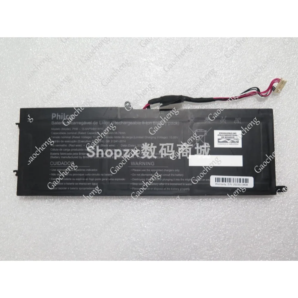 High quality products for phb-15.6ap54h1w10 11.4v 3400mah replace battery (check the old battery plug and size)