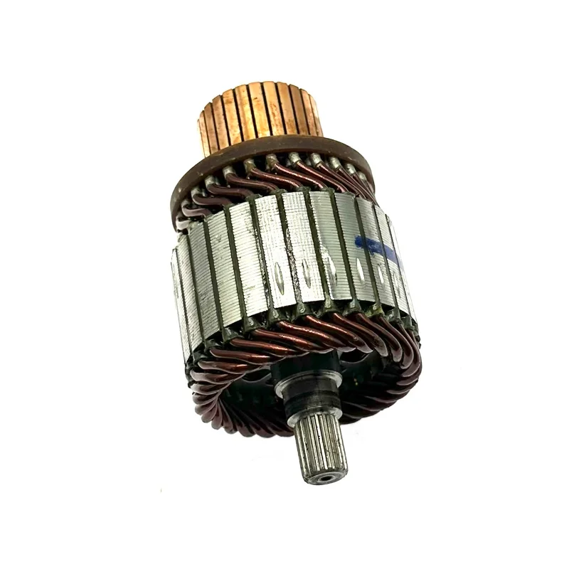 Rotor de arranque para VOLKSWAGEN Jetta SANTANA, soporte para cepillo de Motor, 1 piezas