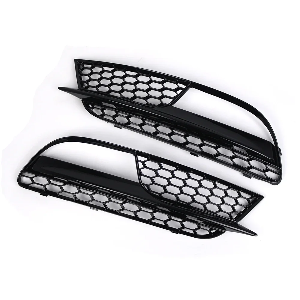 

Car Fog Lamp Grille Fog Lamp Grille High Universality No Deformation Wear-resistant Anti-corrosion For A5 Front Bumper