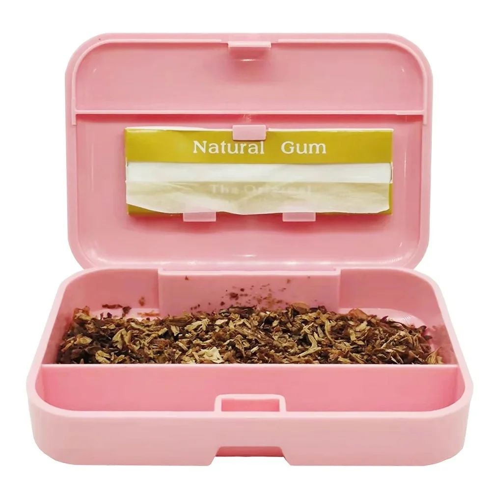 

Пластиковый портсигар, большой хьюмидор для лекарств, портативный герметичный футляр для хранения табака, аксессуары для сигарет