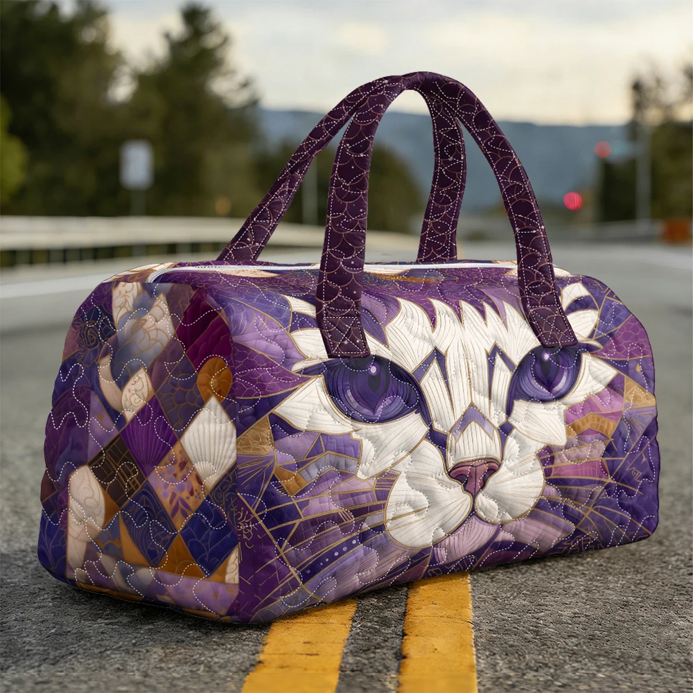 

3D Printed Quilted Travel Bags Personalized Gifts Sport Bags cute Handbag Tote Bag Custom Training Bag Beach Hiking Camping