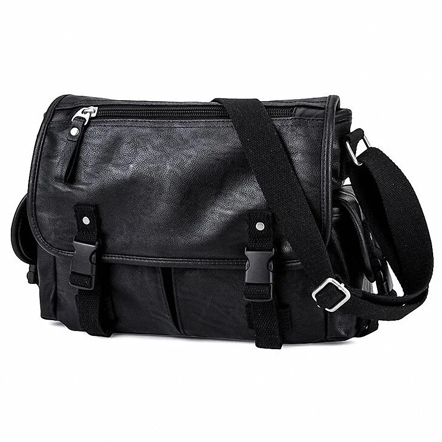 High Quality Leather Men Bag Casual Business Leather Mens Messenger Bag Fashion Men\'s Crossbody Bag Bolsas Male