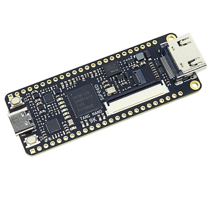 Imagem -04 - Placa de Desenvolvimento Gw1nr-9 hd com Cabo tipo c Fit Tang Nano 9k Fpga Gowin Risc-v