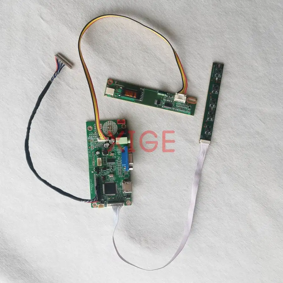 

Плата контроллера для ЖК-панели LP104S5 LC121S1 LP121SA B104SN01 800x600 1-CCFL 20 Pin LVDS VGA+HDMI 800*600 DIY Kit