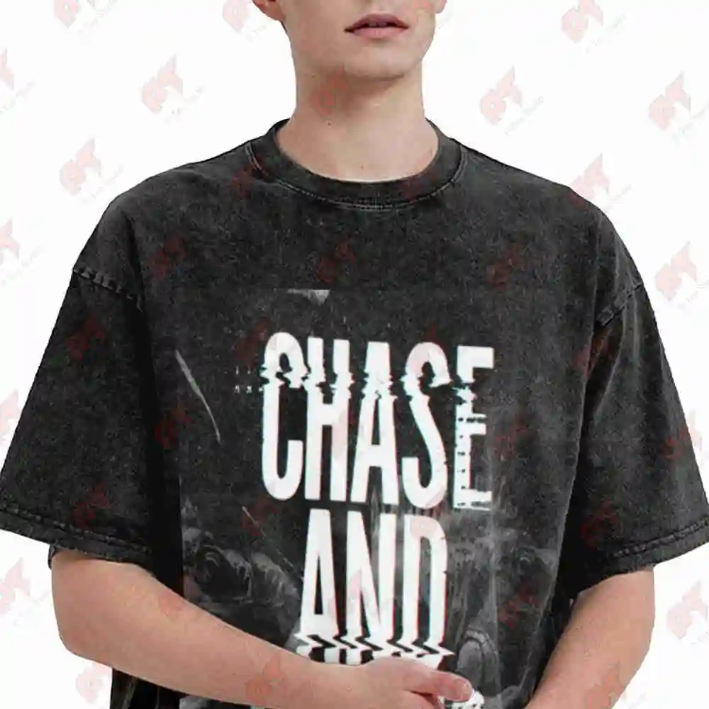 Chase And Status Band Vintage Washed Tee Pure Cotton T-Shirt