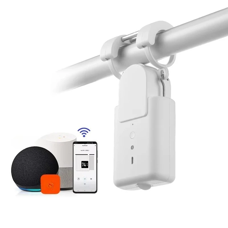 

Motor Smart Home Products Voice-activated Timed Opening and Closing Curtain Rod Track Accessories Decorative Curtain Opener