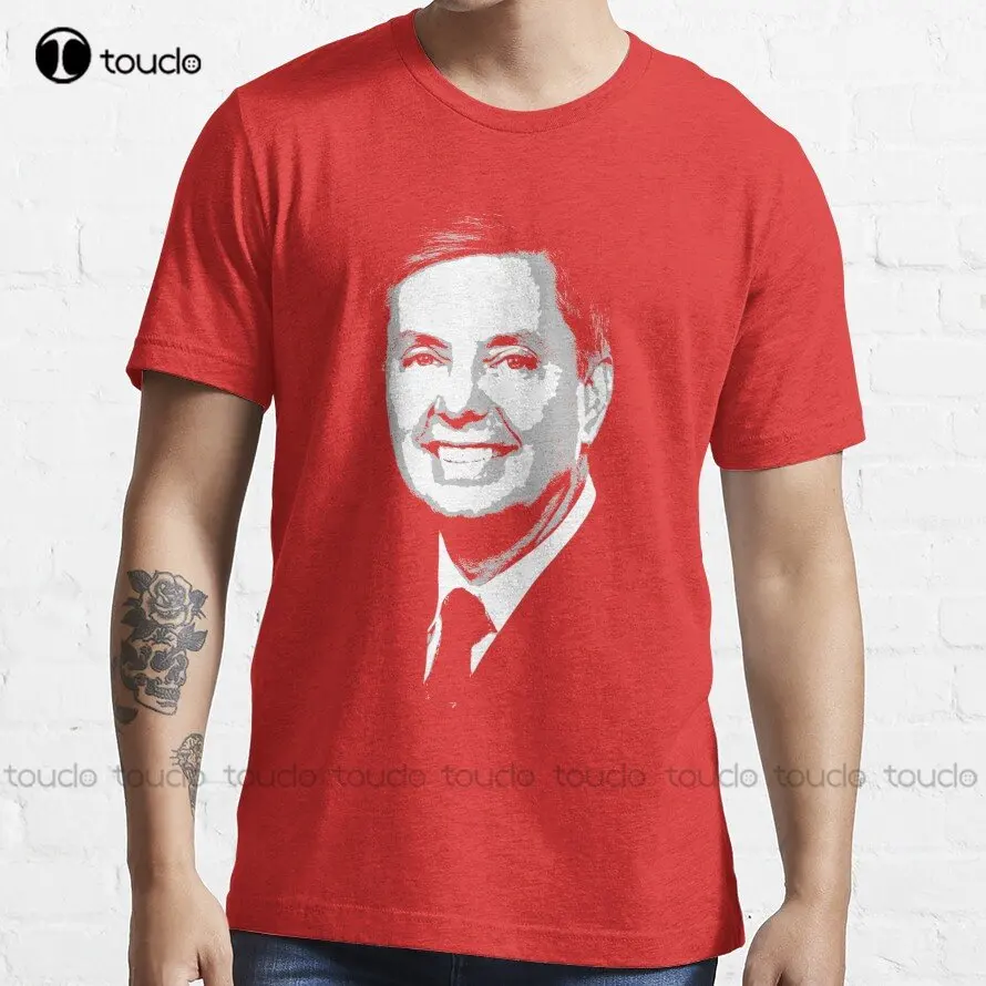 Lindsey-Graham Trending T-Shirt Womens Tshirt Custom Aldult Teen Unisex Digital Printing Tee Shirts Custom Gift Xs-5Xl Unisex