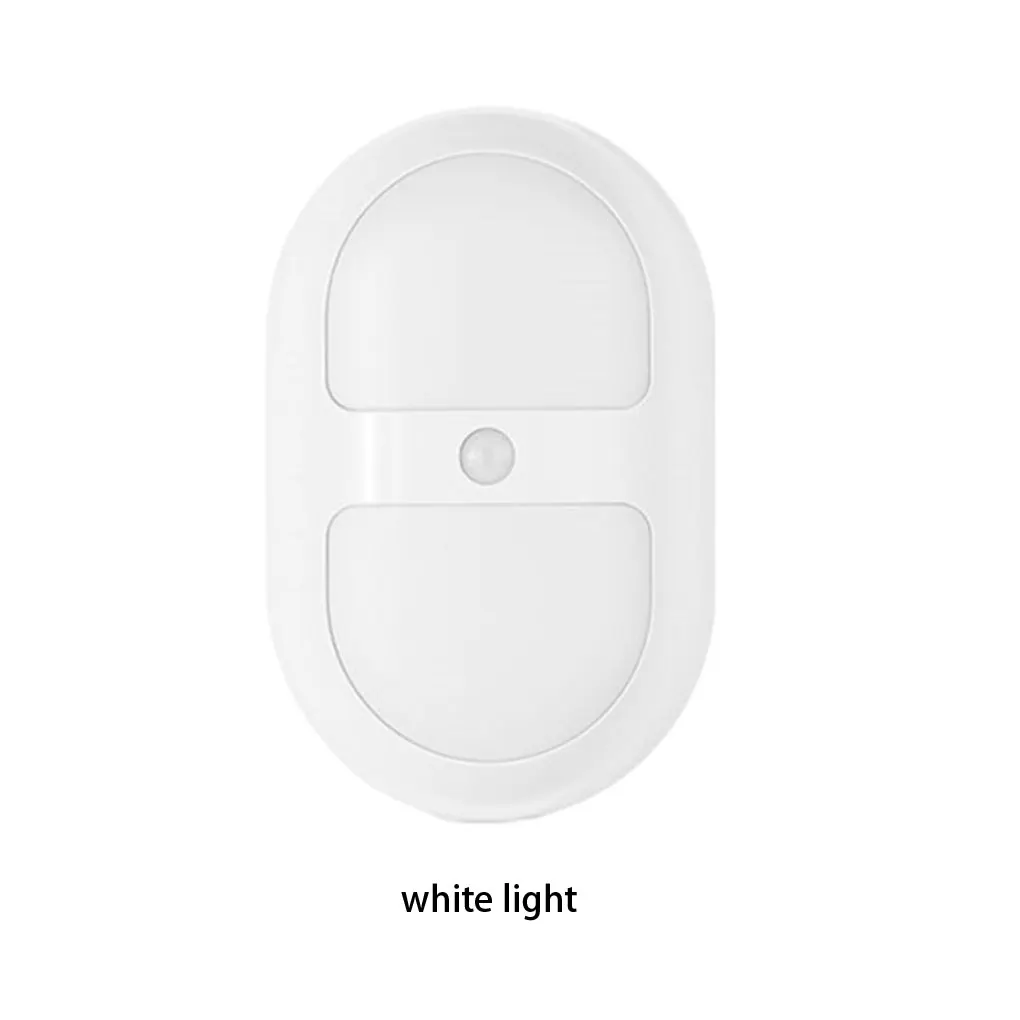 Белый широкий спектр применения Настенный светильник с датчиком для нескольких настройков Датчик автоматического движения Желтый свет 0,7 Вт