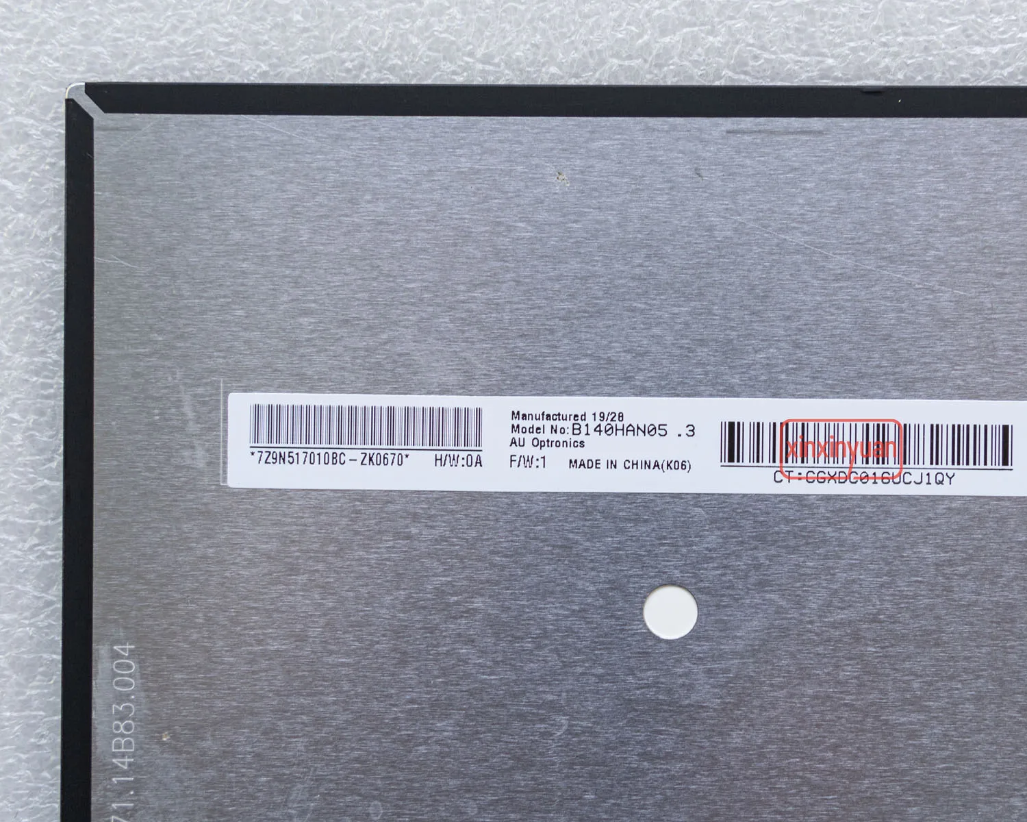 Imagem -03 - Ips Laptop Lcd B140han05.3 X140nvfc r0 para hp Elitebook 840 845 g7 g8 Substituição do Painel de Exibição 1920x1080 30 Pinos Edp 14.0