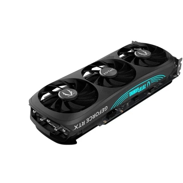 New Arrival ZOTAC GAMING GeForce RTX 4070 Ti SUPER Trinity Black Edition 16GB GDDR6X Graphics Card for Desktop Building