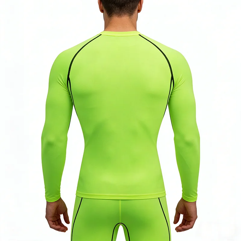 Camiseta de compresión MMA de secado rápido para hombre, Top deportivo elástico para correr, camiseta de entrenamiento cómoda y transpirable para gimnasio