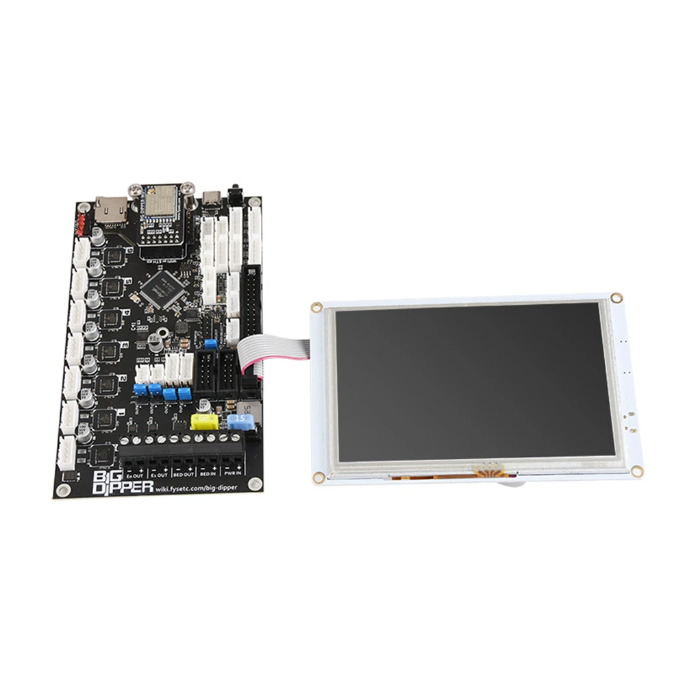 

For Big Dipper Board Duet 3 Mini 5+ Wifi Upgrade Motherboard+ 5 inch 5i Integrated Paneldue Colour Touch Screen Control Board