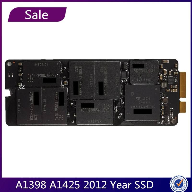 Original A1425 A1398 2012 Year Laptop SSD 128GB 256GB 512GB 768GB For Macbook Pro Retina 13