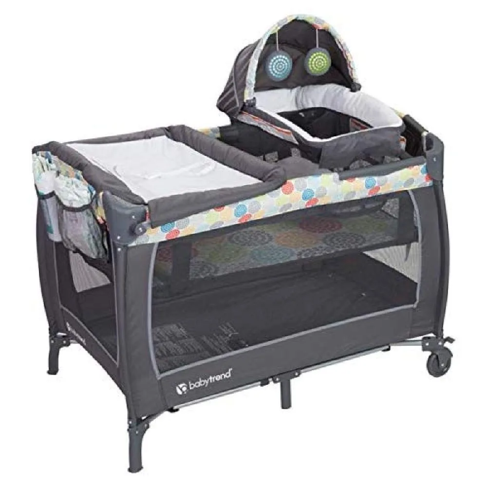 

Lil' Snooze™ Deluxe II Nursery Center® Playard, Funfetti