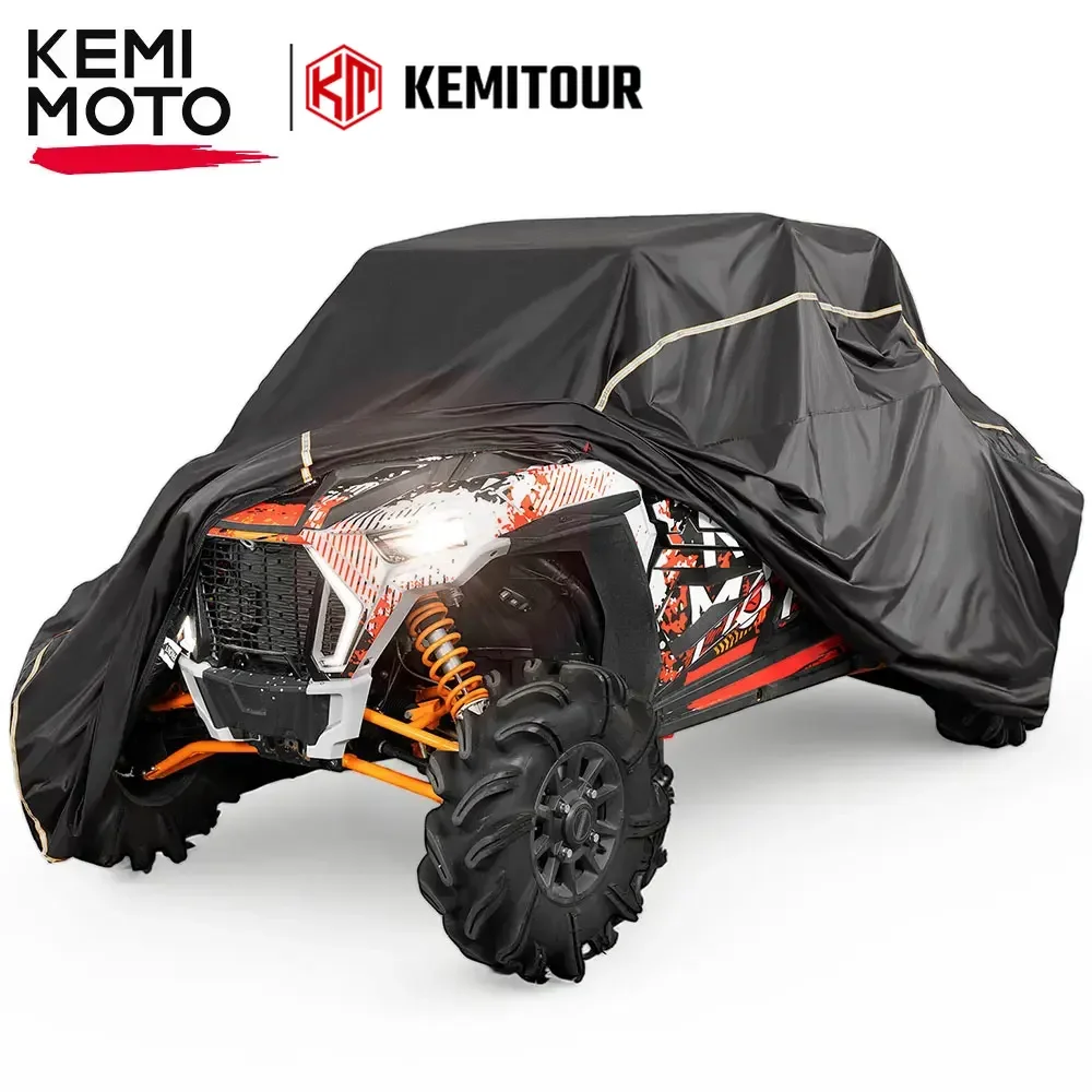 KEMIMOTO UTV Cover 4 Seater For Sport Series Compatible with Polaris RZR Pro XP 4 Ranger Crew 1000 For Can-Am Commander MAX