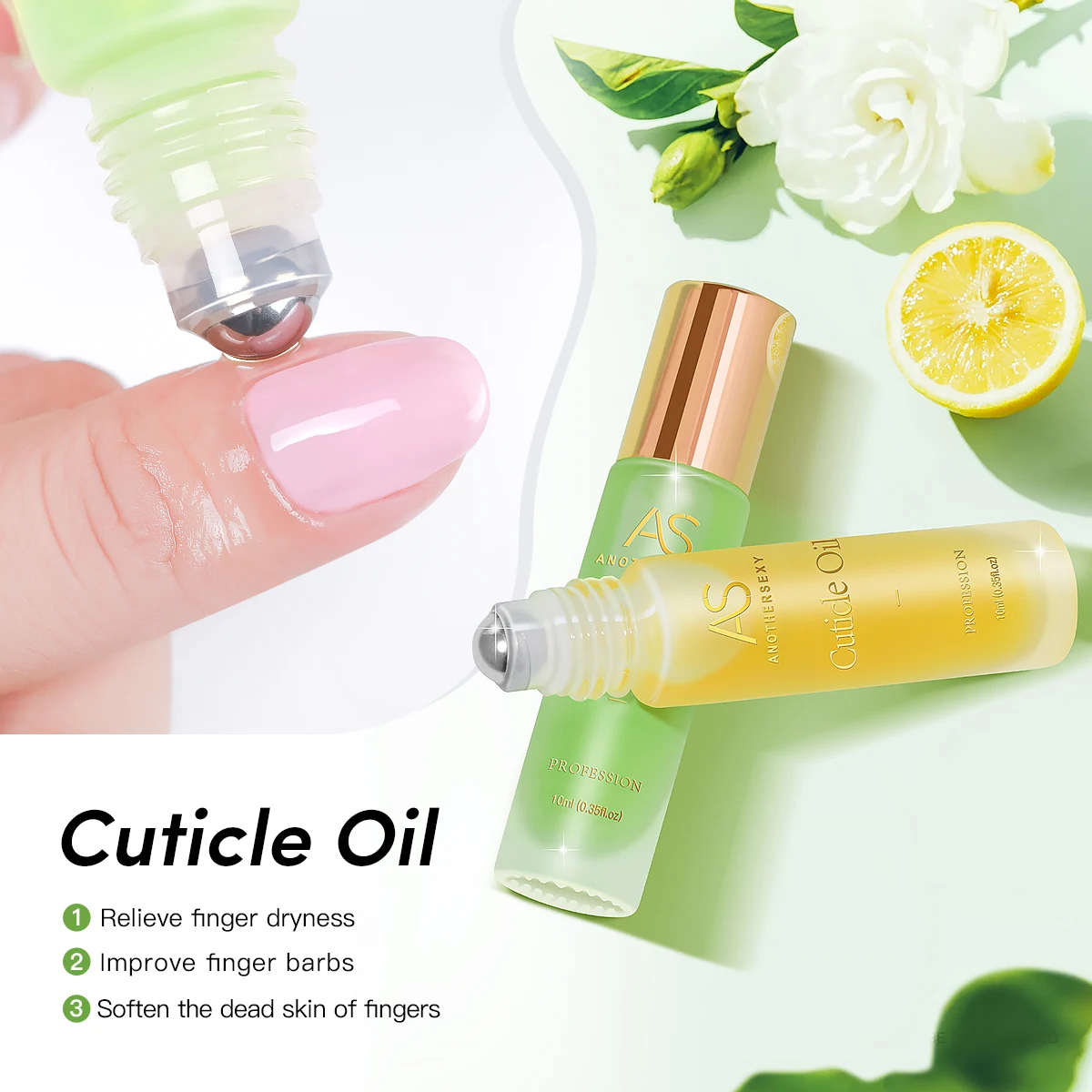 AS 10ml penna per olio per cuticole nutrizione per unghie 8 odori olio rivitalizzante per unghie ammorbidire nutrire Manicure prodotto per la cura delle unghie