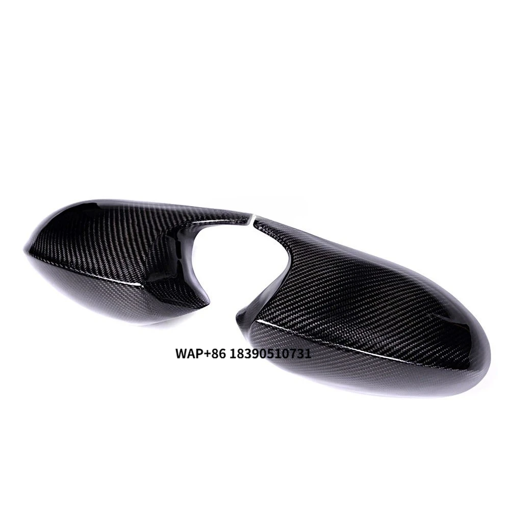 

Dry Carbon Side Door Rear View M Look Wing Mirror Housing CapsCovers for 3 Series E90 E92 E93 335i M3 2005+