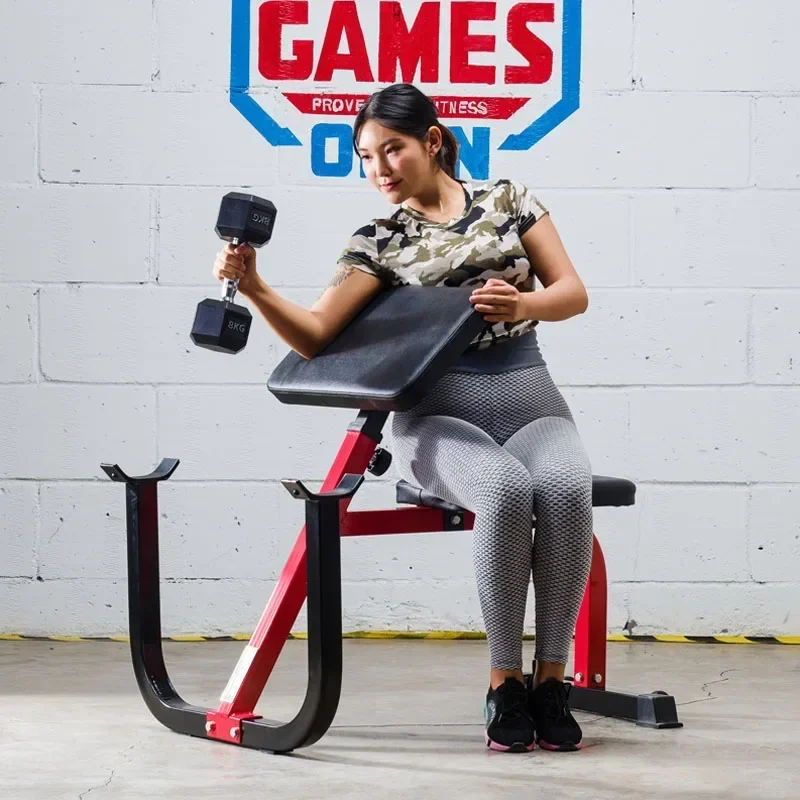 

Upgrade New PC401 Pastor Chair Barbell Curving Stool Inclined Barbell Curling Arm Muscles Biceps Training Stool Crank Arm Traini