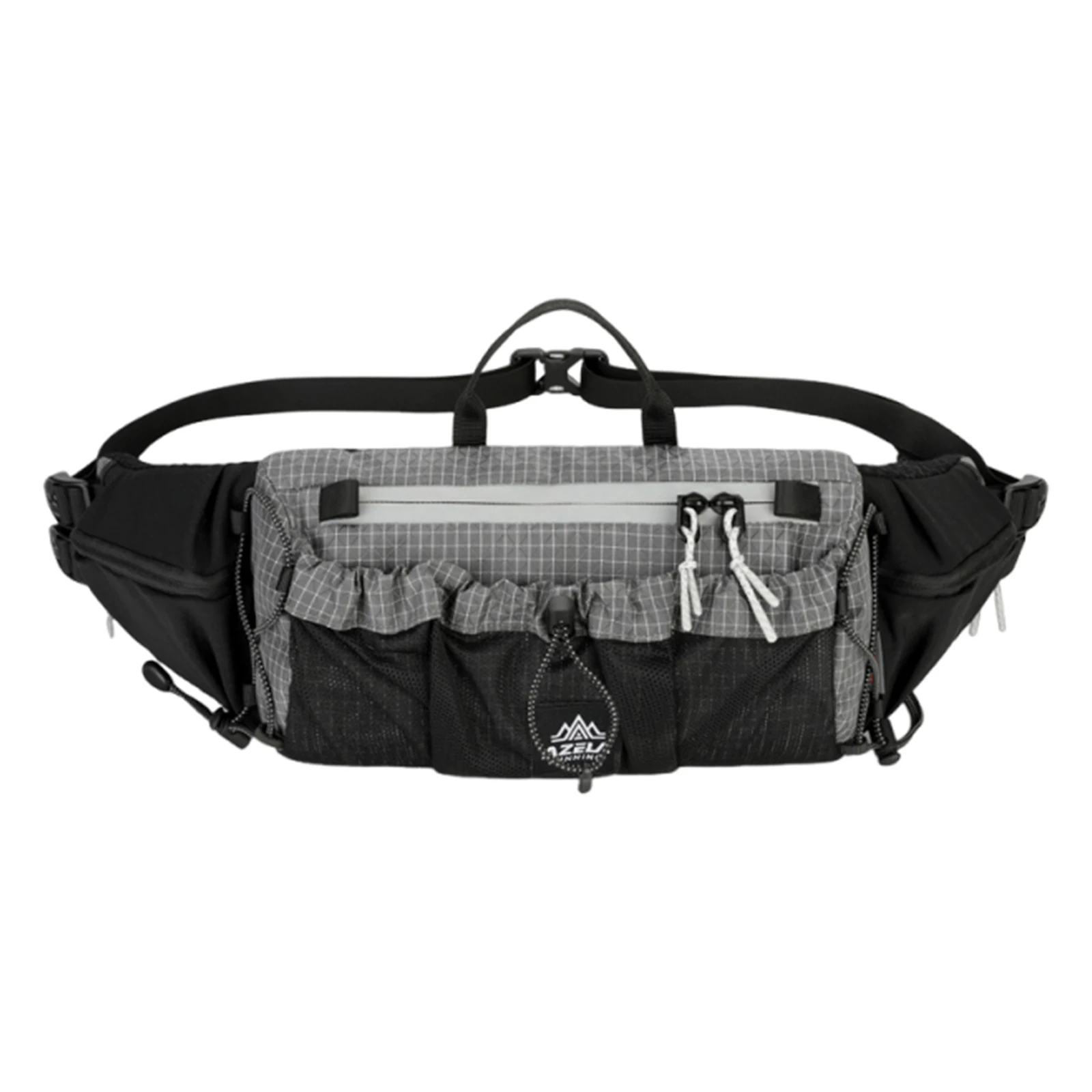 Lightweight Cycling Chest Bag with Internal Hydration Sleeve Sports Crossbody Bags Multi-Pockets Multi-Functional Hiking Bag
