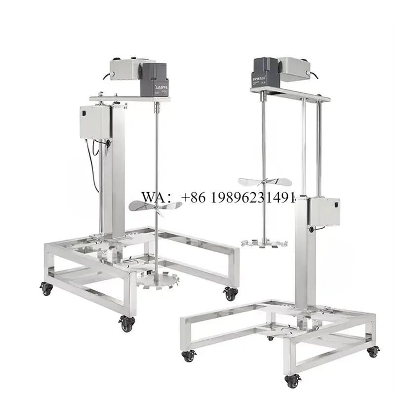 Wmwmnu for SPRALL Ice Cream Blender Mixer Agitator Automatic Lift Chemical Milk Tea Food Industry Shampoo
