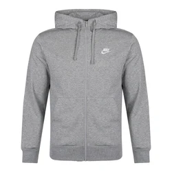 NIKE 2024 Men's AS M NSW CLUB HOODIE FZ FT Knitted Coat BV2649-063