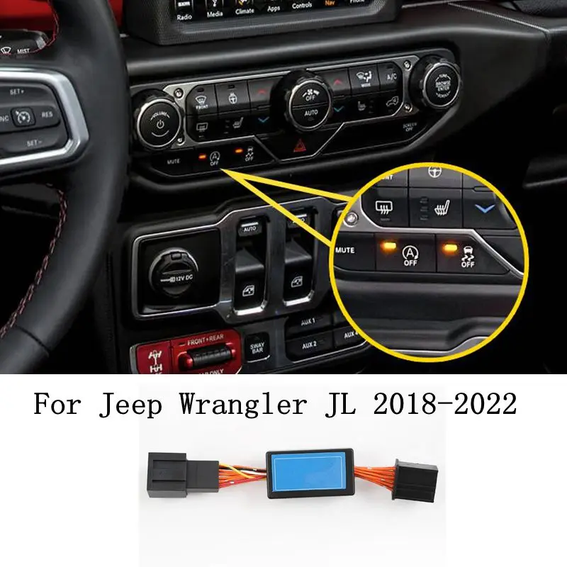 For Jeep Wrangler JL 2018 2019 2020 2021 2022 Automatic Stop Start Engine System Off Device Control Sensor