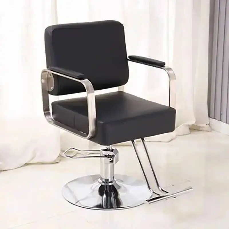 

Barber Personalized Salon Chair Hair Shop Lifter Cheap Hair Salon Luxury Salon Chair Free Shipping Vintage Cadeira Furniture