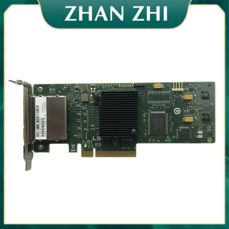 

Карта RAID-контроллера LSI 9200-8E, 6 Гбит/с, 8-контактный внешний PCI E SAS SATA RAID ROM, плата расширения HBA IT