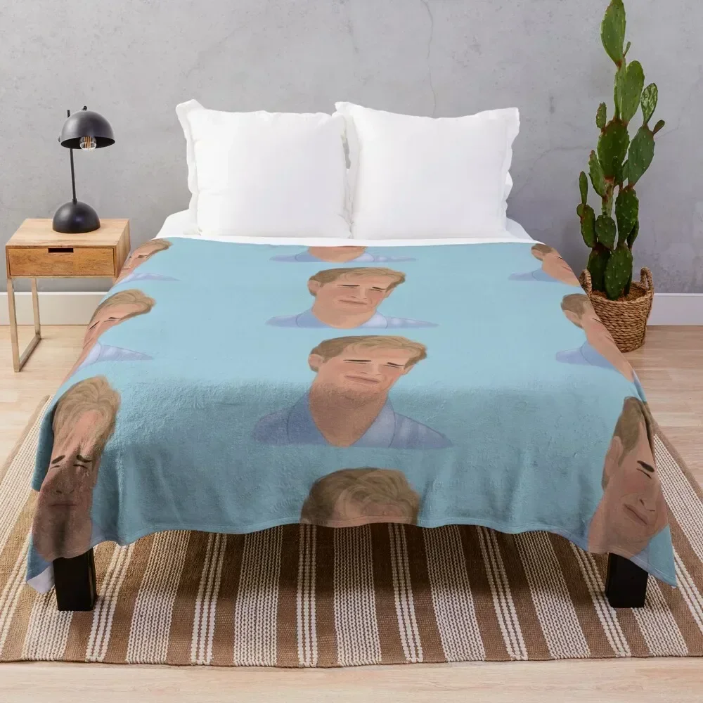 

Crying Dawson Throw Blanket Flannel Weighted Tourist Stuffeds Blankets