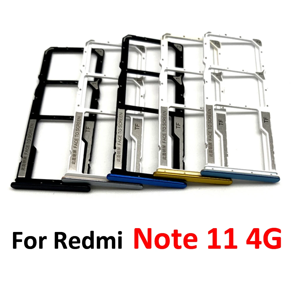 NEW Tested Micro Nano SIM Card Holder Tray Slot Holder Adapter Socket For Xiaomi Redmi 10 Note 10 / Note 10 Pro / Note 11 4G