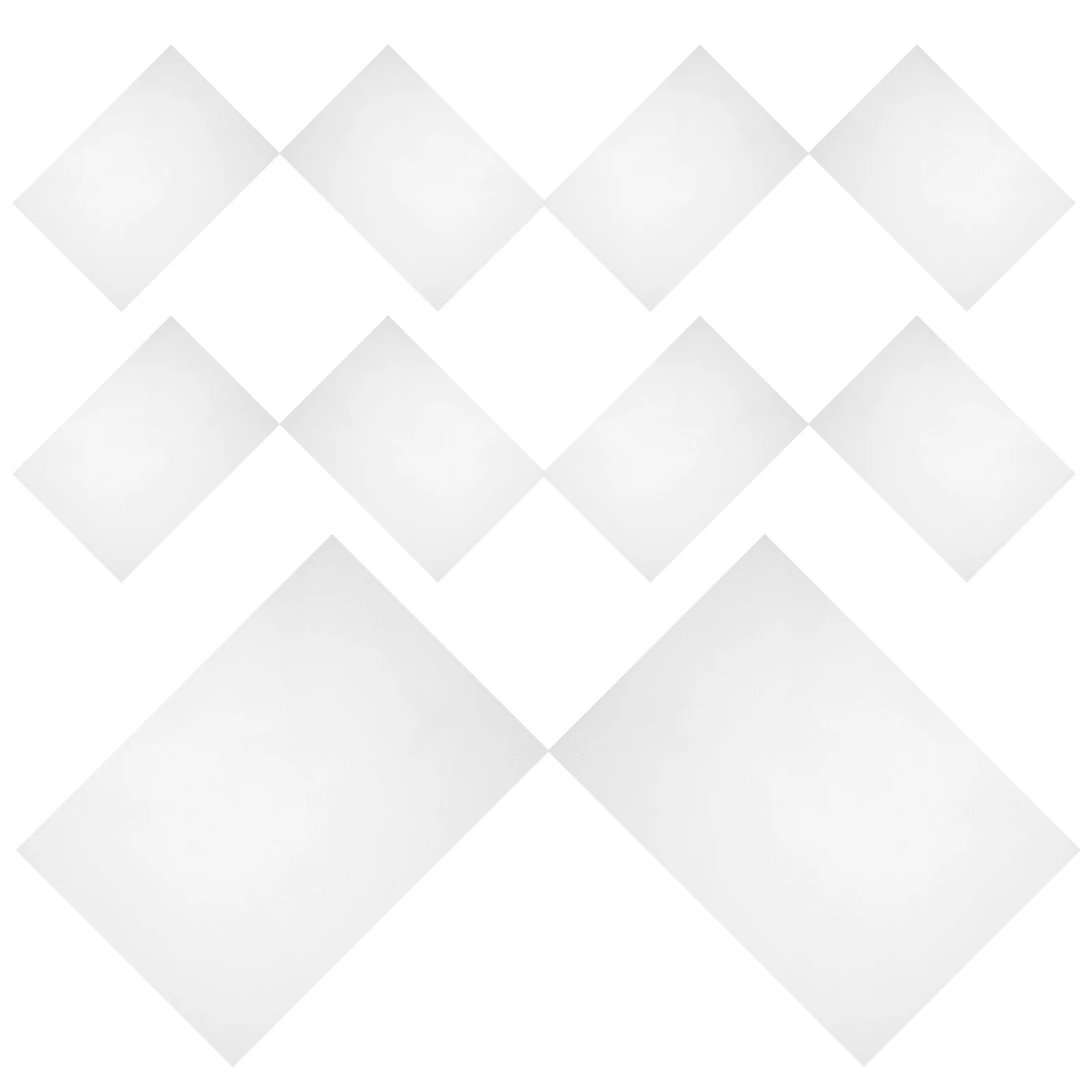 10 قطعة ورقة الانكماش الحراري مادة Bops لتقوم بها بنفسك سلاسل المفاتيح أقراط الحرفية صنع ورقة قابلة للطباعة تقلص الفن الحرف Diy بها بنفسك العرض