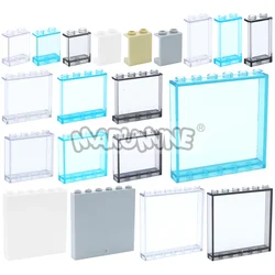 MARUMINE MOC Build Block Part Window Glass House Transparent Wall Panel 87552 87544 60581 87543 59349 Creative Brick Accessories