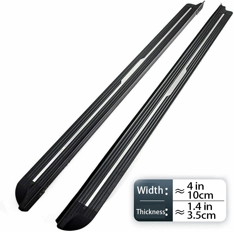 2PCS fit Aluminium Step Bars for LEXUS RX RX270 RX350 2009-2015 Running Boards Side Step Pedal No Drilling Accessories