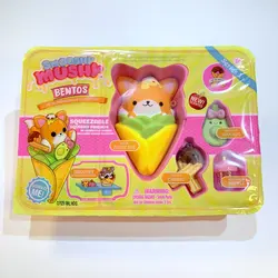 Smooshy Mushy Soft and Fragrant Sponge Doll with Slow Rebound Sponge Playing Home Ice Cream Burger RolI and Bento Box Toys