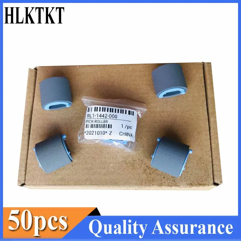 50X RL1-1442 RL1-2593 Pickup Roller FOR HP P1005 P1102 M1132 M1212 M125A M127 M12w M26a M203 M227 M477 M130 M132 LBP 6018 6030
