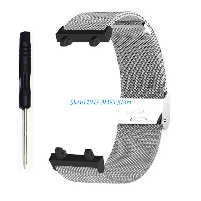 

Y2GD Smartwatch Strap Wristand Bracelet Fashionable Stainless Band for AmazfitT Rex 2