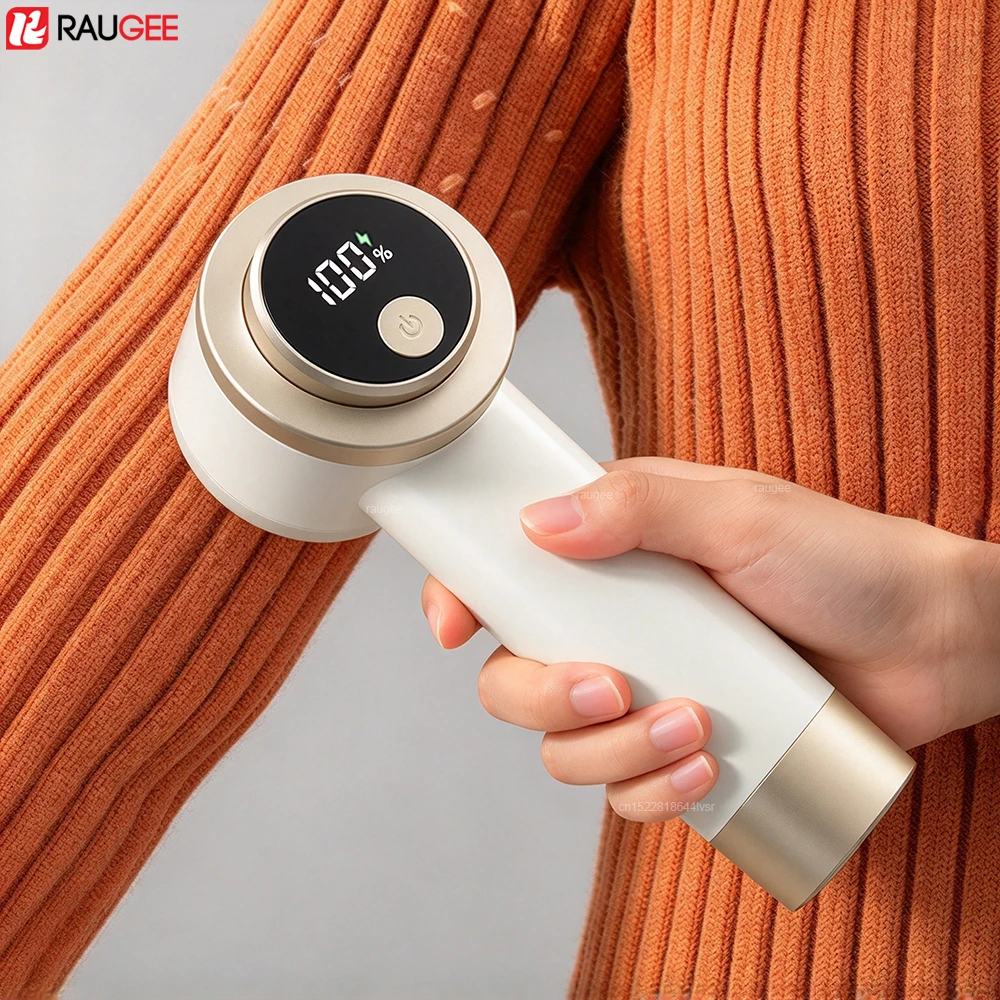 Electric Lint Remover for Clothing Hairball Fuzz Remover Electric Pellet Fluff Remover for Clothes Rechargeable Fabric Shaver