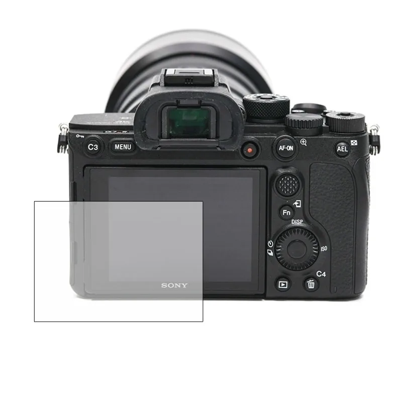 소니 유리 화면 보호기, A6600 A6400 A6100 NEX-7/6/5 A9 A99 A77 A7R A7 A7S ZV1 ZVE10 RX100 Mark II III IV V VI VII A7C 썸네일 7