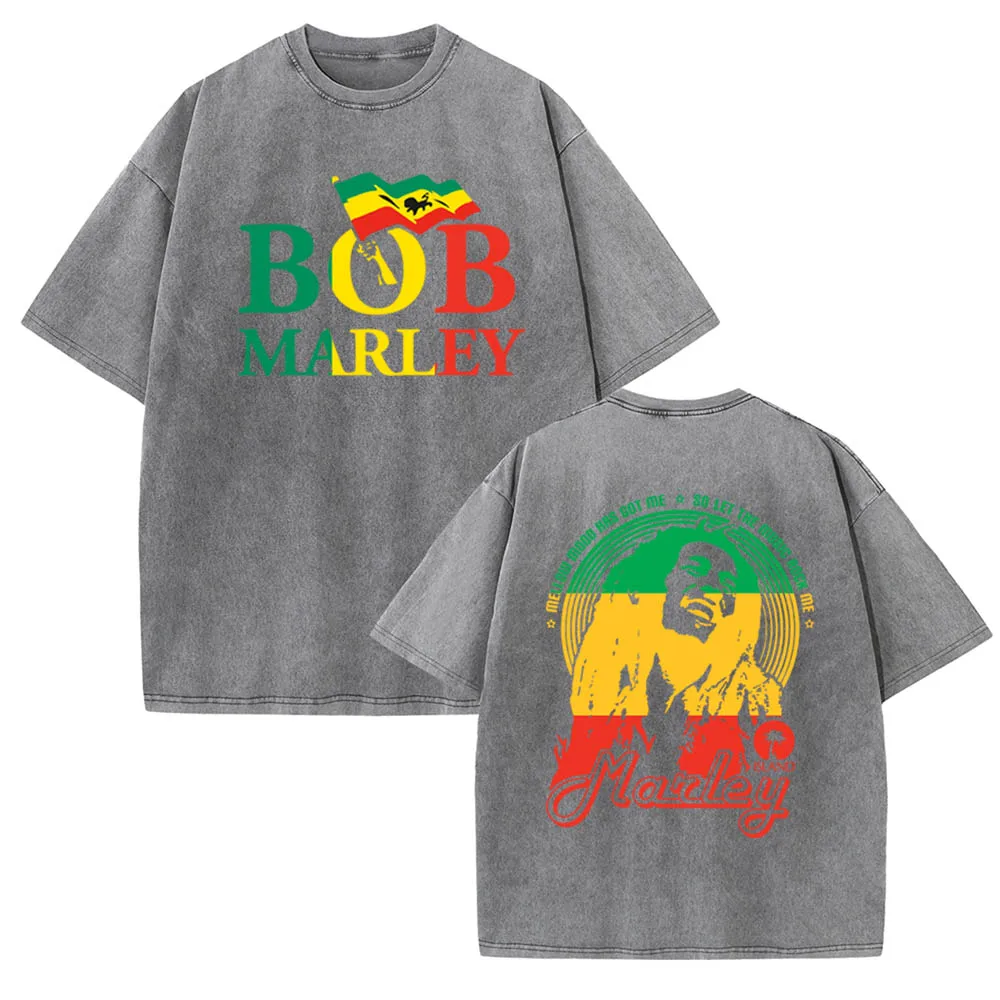 Bob Marley Washed Tshirt