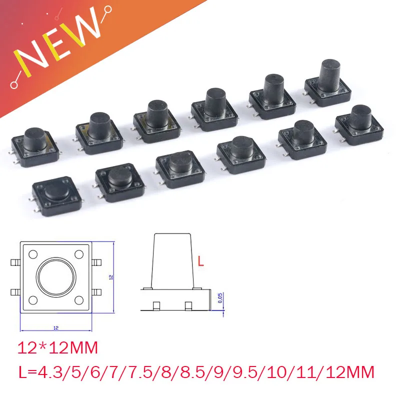 20PCS Momentary Tac…