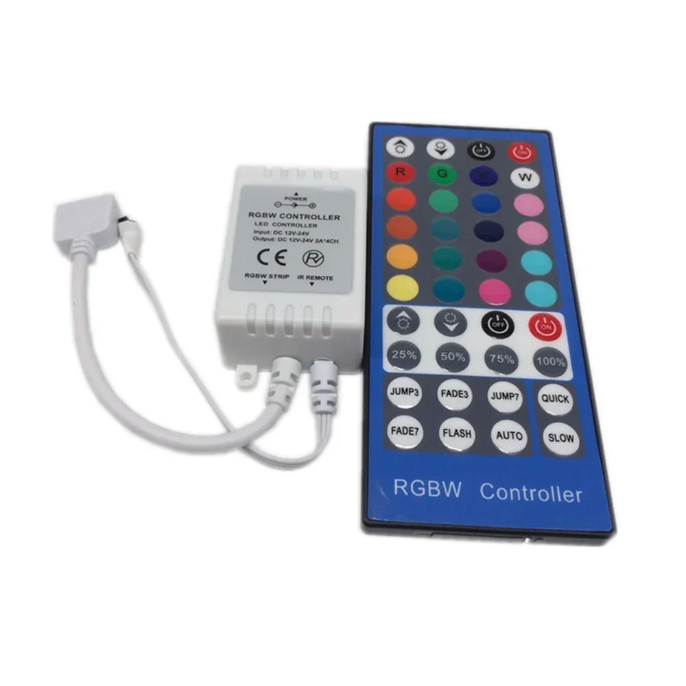 3Pcs 2.4G 4 Channels DC12V - 24V LED RGBW Controller Dimmer 40 Keys Remote Control For RGBW RGBWW 5050 SMD LED Strip light