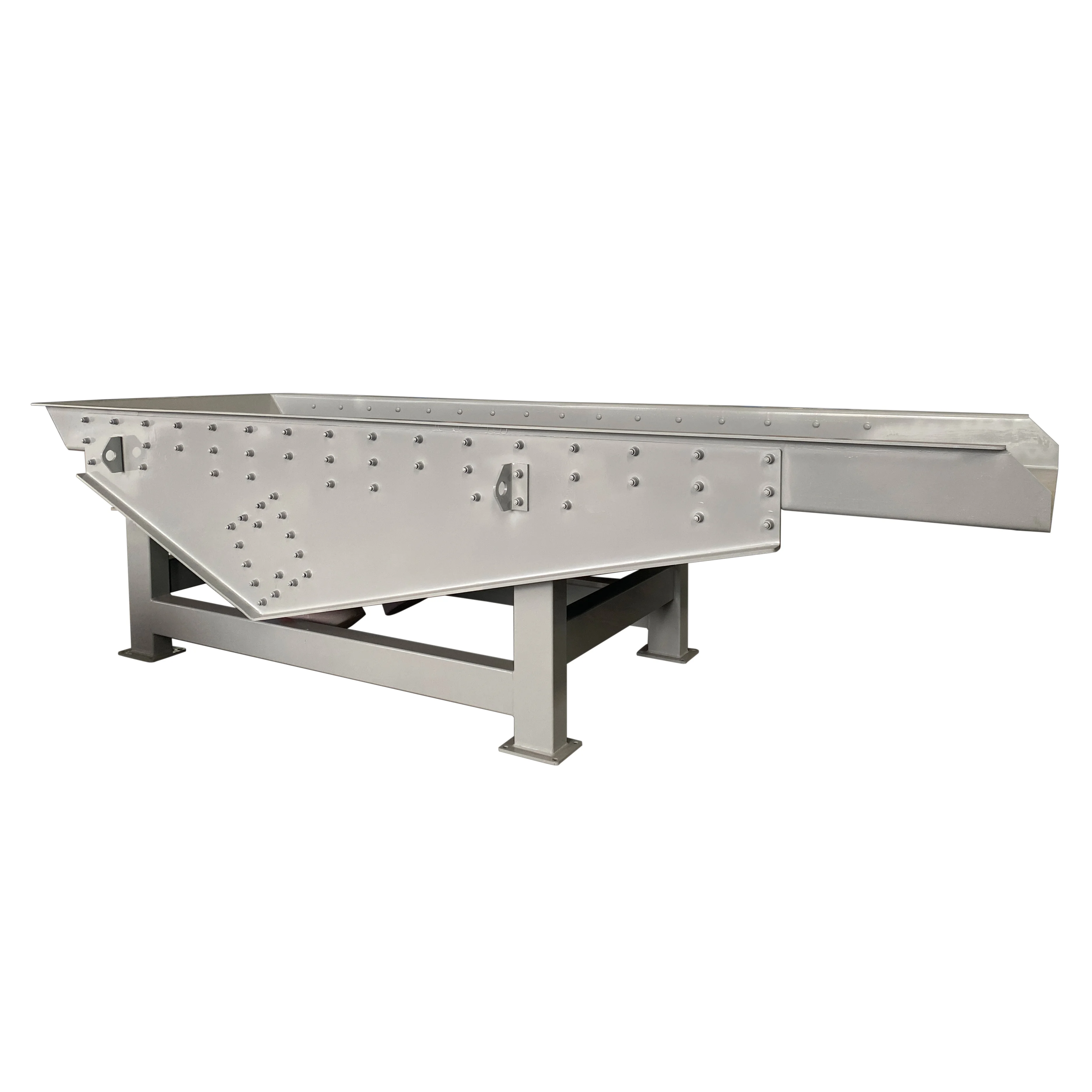 Vibrating Electromagnetic Vibratory Feeder for Food Industry Bulk Material Handling Stainless Steel 110V/380V Durable Easy